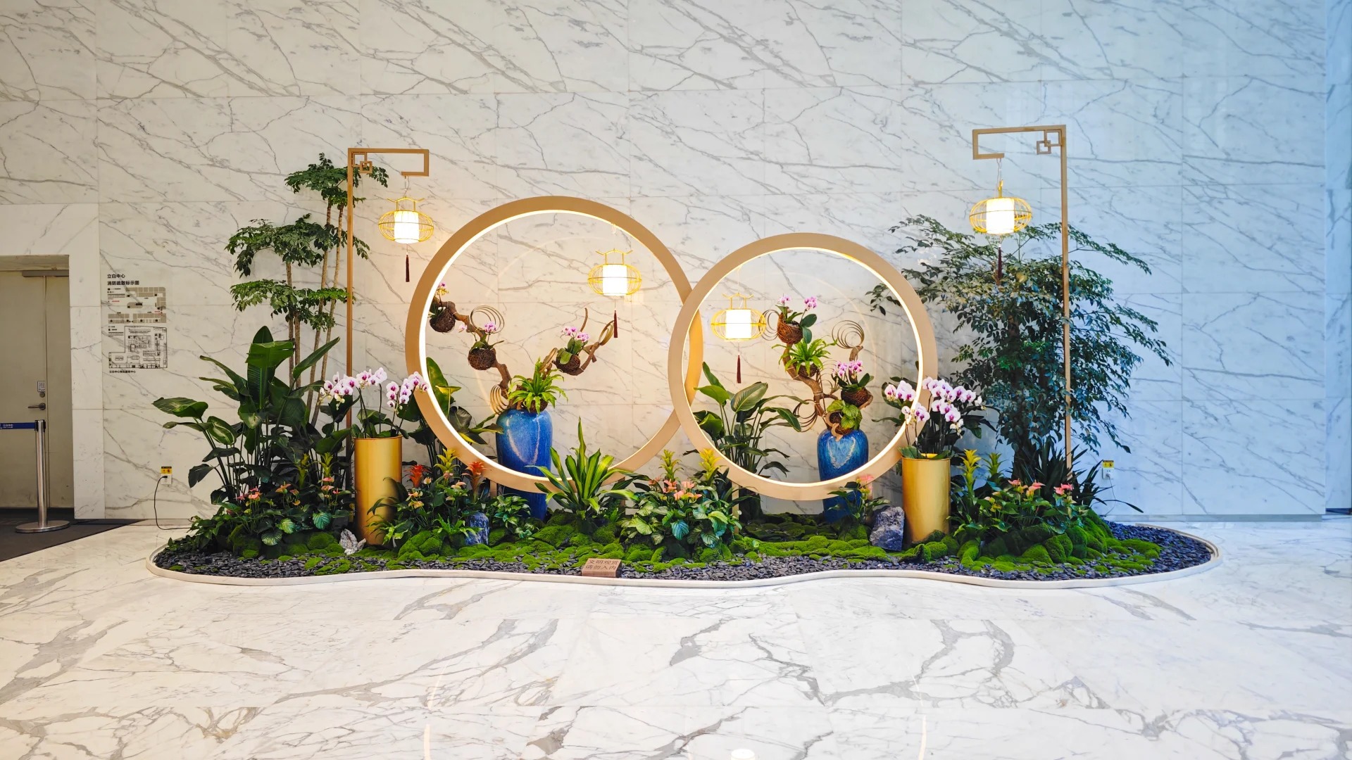 专业花卉出租设计,宁波奉化的花卉美学盛宴!